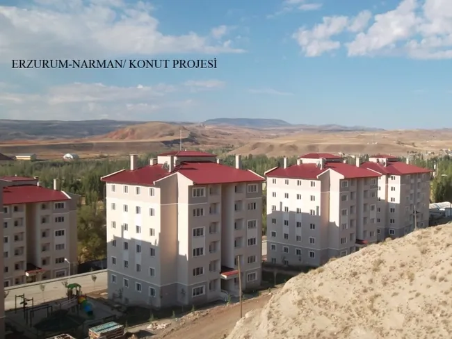 Narman İlçesi 120 adet Konut