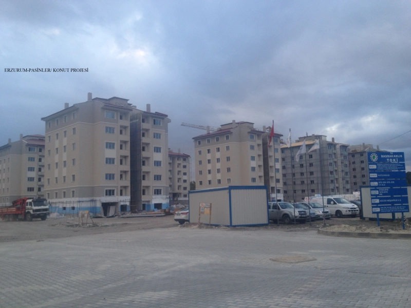 Pasinler İlçesi 168 adet Konut